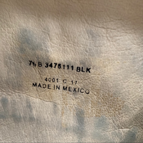 Frye Molly Button Black Leather Tall Riding Boot 7 1/2B - Picture 11 of 12